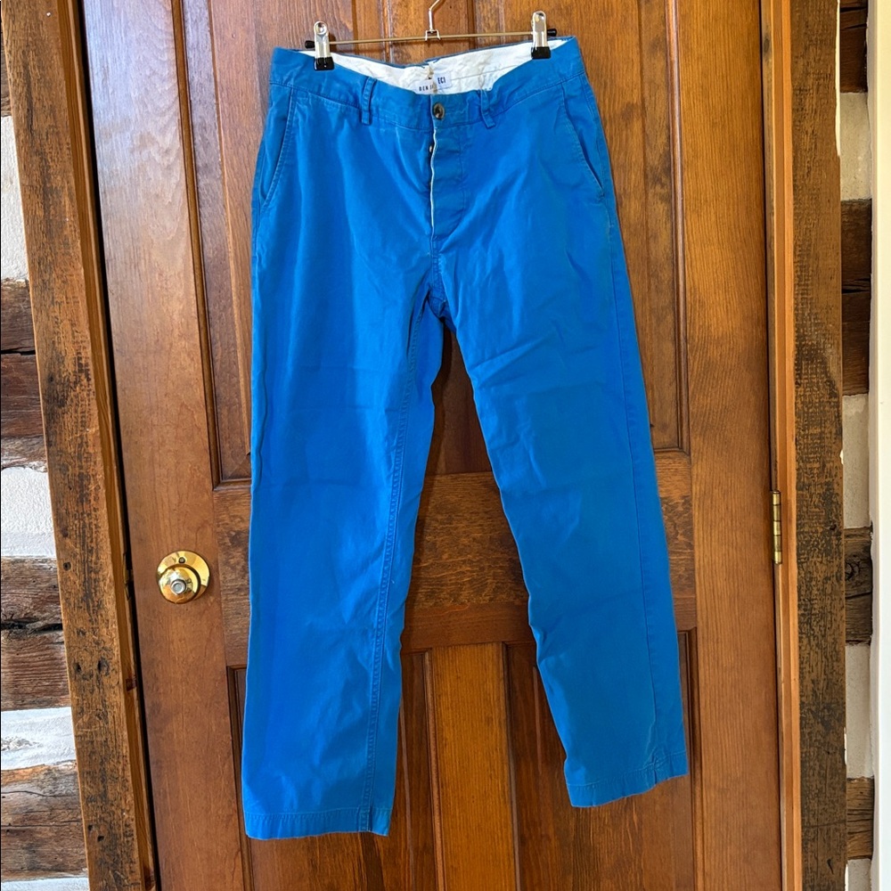 Ben Sherman Vibrant Blue Chinos, Men’s 32 Waist - Picture 2 of 6